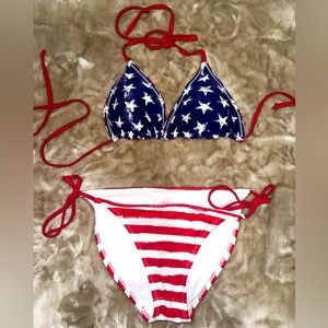 Flag bikini
